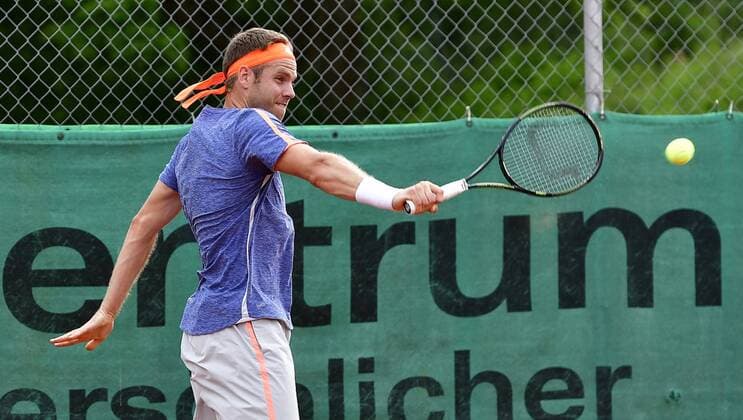 31.05.2016 - Tennis - ATP Tennis Herren Challenger Tour - Franken Challenge - Tournament Turnier - Männer Herren - - Julian Reister (Deutschland)