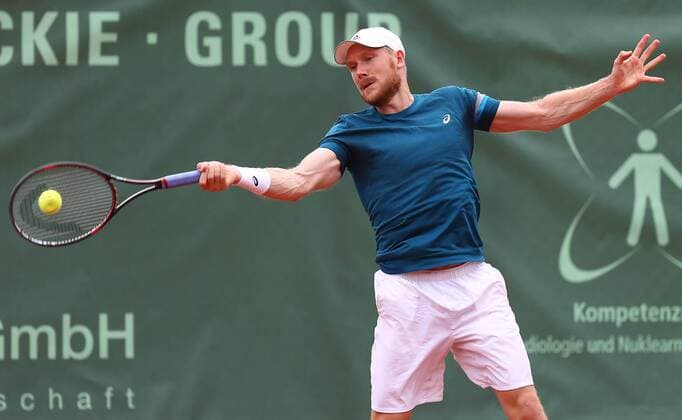 31.05.2016 - Tennis - ATP Tennis Herren Challenger Tour - Franken Challenge - Tournament Turnier - Männer Herren - JüRa - Matthias Bachinger (GER)