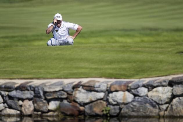 Golf, Nordea Masters, Tag 1 160602 Lee Westwood, England, under dag ett av golftävlingen Nordea Masters den 2 juni 2016 i Stockholm.  Copyright: ANDREASxLxERIKSSON BB160602AE016