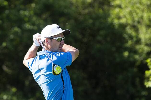 Golf, Nordea Masters, Tag 1 160602 Ross Fisher, England, under dag ett av golftävlingen Nordea Masters den 2 juni 2016 i Stockholm.  Copyright: ANDREASxLxERIKSSON BB160602AE025