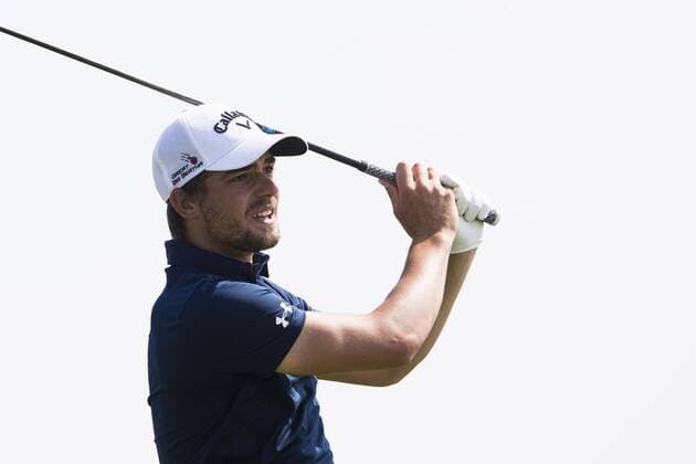 Golf, Nordea Masters, Tag 1 160602 Haydn Porteous, Sydafrika, under dag ett av golftävlingen Nordea Masters den 2 juni 2016 i Stockholm.  Copyright: ANDREASxLxERIKSSON BB160602AE032