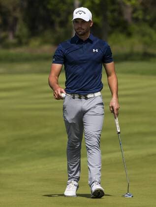 Golf, Nordea Masters, Tag 1 160602 Haydn Porteous, Sydafrika, under dag ett av golftävlingen Nordea Masters den 2 juni 2016 i Stockholm.  Copyright: ANDREASxLxERIKSSON BB160602AE033