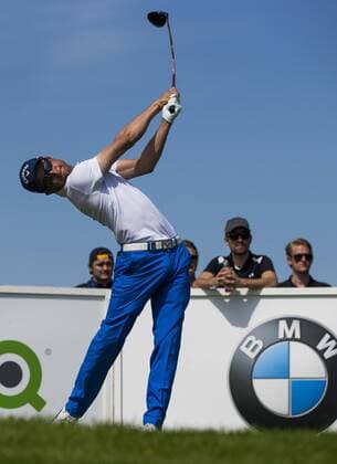 Golf, Nordea Masters, Tag 1 160602 Sebastien Gros, Frankrike, under dag ett av golftävlingen Nordea Masters den 2 juni 2016 i Stockholm.  Copyright: ANDREASxLxERIKSSON BB160602AE045