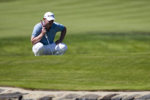 Golf, Nordea Masters, Tag 1 160602 Scott Henry, Skottland, under dag ett av golftävlingen Nordea Masters den 2 juni 2016 i Stockholm.  Copyright: ANDREASxLxERIKSSON BB160602AE049