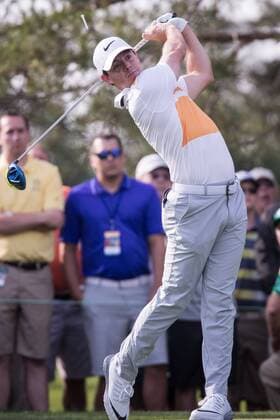 Golf, The Memorial Tournament in Dublin, Ohio June 2, 2016 - Dublin, Ohio, U.S - Rory McIlroy tees off from the 11th tee in the first round of The Memorial Tournament at Muirfield Village Golf Club, Dublin, Ohio. PGA Golf Herren 2016 - The Memorial Tournament - First Round - ZUMAs304