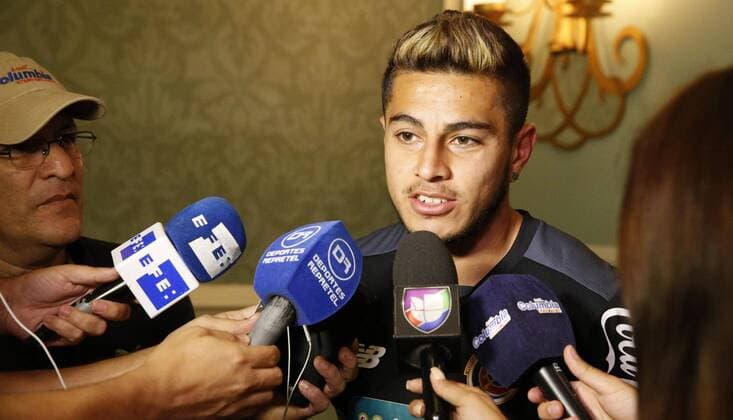 Copa America, PK Nationalmannschaft Costa Rica Costa Rica s player Ronald Matarrita adresses the media prior to an open training session to prepare for Copa America Centenario in Orlando, Florida, United States, 2 June 2016. Costa Rica will face Paraguay at the Orlando Citrus Bowl next Saturday. COSTA RICA S SOCCER TEAM PRESSER !ACHTUNG: NUR REDAKTIONELLE NUTZUNG!  ORL004 20160602-636005042574462088