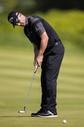 160603 Marc Warren, Skottland under dag tva av golftävlingen Nordea Masters den 3 Juni 2016 i Stockholm.  Copyright: ANDREASxSANDSTRÖM BB160603BB095