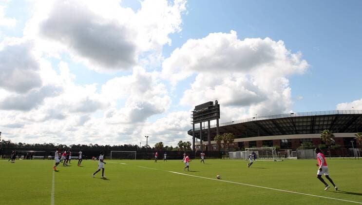 Players of Panama national team Nationalteam participates during a training session open to the press at the University of Central Florida in Orlando, Florida, USA, on 3 June 2016. Panama will face Bolivia on 6 June 2016 during the Copa America 2016, at the Camping World stadium in Orlando. Panama national team training !ACHTUNG: NUR REDAKTIONELLE NUTZUNG!  BIL02 20160603-636005794346194967