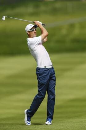 Golf, Nordea Masters, Tag 3 160604 Ross Fisher, England pa fjärde halet under dag tre av golftävlingen Nordea Masters den 4 Juni 2016 i Stockholm.  Copyright: ANDREASxSANDSTRÖM BB160604BB017