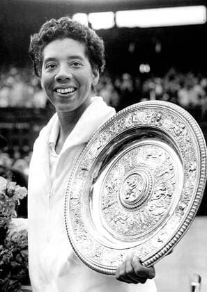 Jan. 1, 2011 - ALTHEA GIBSON,.WIMBLEDON WOMENS .TENNIS TOURNAMENT WINNER.. 1958 ALTHEA GIBSON OBIT ERIC S - ZUMAg49_