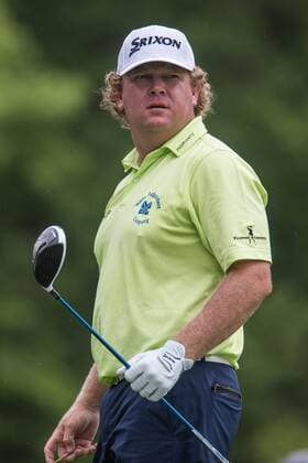 June 4, 2016 - Dublin, Ohio, U.S - William McGirt watches his tee shot on the 18th hole during the third round of The Memorial Tournament at Muirfield Village Golf Club, Dublin, Ohio. Golf 2016 - The Memorial Tournament - Third Round - ZUMAs304