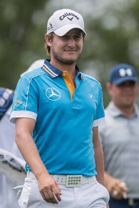 June 4, 2016 - Dublin, Ohio, U.S - Emiliano Grillo in action during the third round of The Memorial Tournament at Muirfield Village Golf Club, Dublin, Ohio. Golf 2016 - The Memorial Tournament - Third Round - ZUMAs304