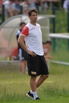 Fussball, Jugend, Saison 2015 16, B-Jugend Bundesliga Nord Nordost (26. Spieltag), 1. FC Union Berlin - Tennis Borussia Berlin, Cheftrainer Willi Weiße (1. FC Union Berlin), 05.06.16,