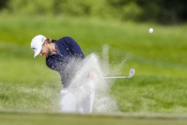 160605 Rikard Karlberg, SWE - Tag 4 Nordea Masters den 5 Juni 2016 in Stockholm.  Copyright: ANDREASxSANDSTRÖM BB160605BB014
