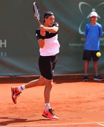 Tennis, Franken Challenge in Fürth 05.06.2016 - Tennis - ATP Tennis Herren Challenger Tour - Franken Challenge - Tournament Turnier - Männer Herren Finale - JüRa - Jan-Lennard Struff (Deutschland)