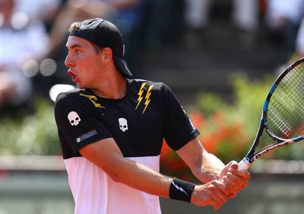 Tennis, Franken Challenge in Fürth 05.06.2016 - Tennis - ATP Tennis Herren Challenger Tour - Franken Challenge - Tournament Turnier - Männer Herren Finale - JüRa - Jan-Lennard Struff (Deutschland)