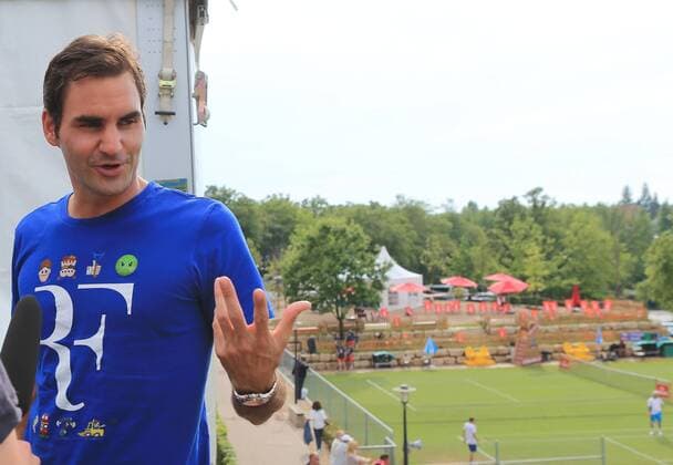 05.06.2016, Mercedes Cup Stuttgart, ATP Tennis Herren Tour, Tennis im Bild: Roger Federer