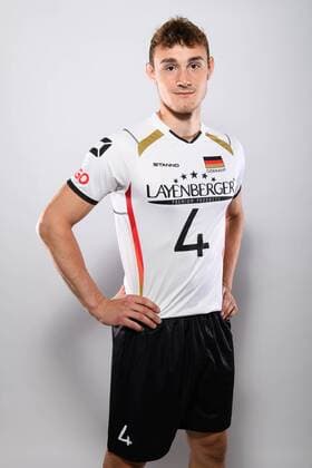03.06.2015, Sportcentrum Papendal, Papendal Volleyball, Fotoshooting Nationalmannschaft Männer Maenner Moritz Karlitzek ( 4 GER)