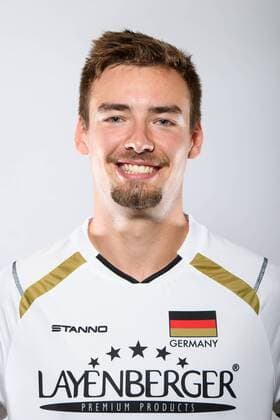 03.06.2015, Sportcentrum Papendal, Papendal Volleyball, Fotoshooting Nationalmannschaft Männer Maenner Georg Klein ( 18 GER)