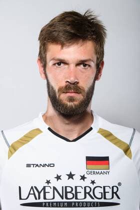 03.06.2015, Sportcentrum Papendal, Papendal Volleyball, Fotoshooting Nationalmannschaft Männer Maenner Philipp Collin ( 20 GER)
