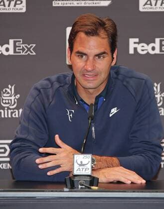 Stuttgart Tennis MercedesCup 2016: Pressekonferenz mit Roger Federer