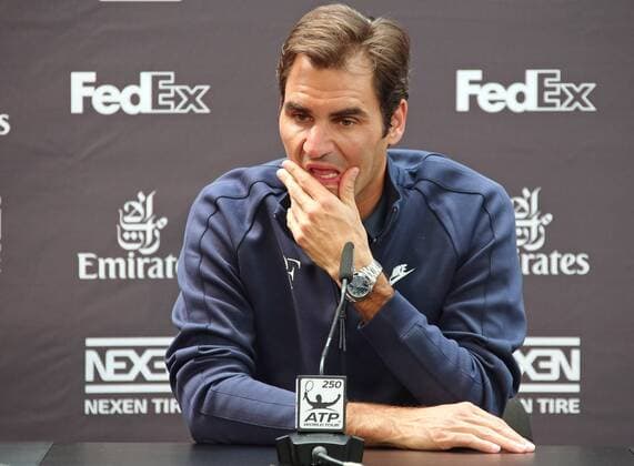 Stuttgart Tennis MercedesCup 2016: Pressekonferenz mit Roger Federer