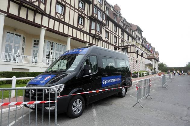 EURO 2016, Kroatiens Mannschaftsquartier Hotel du Golf Barriere EURO 2016 - Croatian national football team camp 06.06.2016., Deauville, France - Hotel du Golf Barriere which will be reserved for Croatian national football team during their stay at EURO 2016.  GoranxStanzl PIXSELL