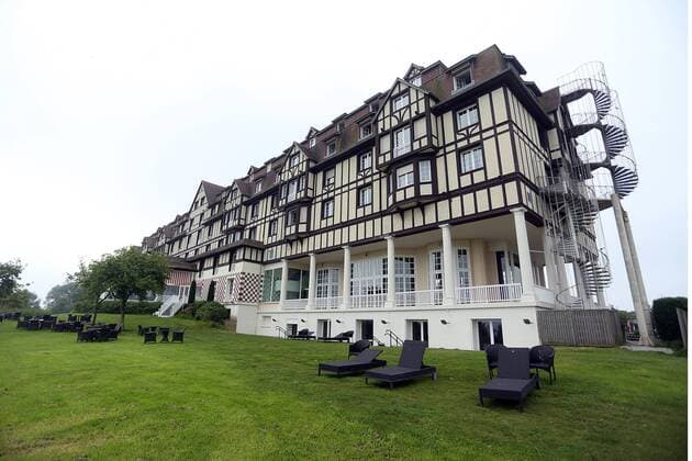 EURO 2016, Kroatiens Mannschaftsquartier Hotel du Golf Barriere EURO 2016 - Croatian national football team camp 06.06.2016., Deauville, France - Hotel du Golf Barriere which will be reserved for Croatian national football team during their stay at EURO 2016.  GoranxStanzl PIXSELL