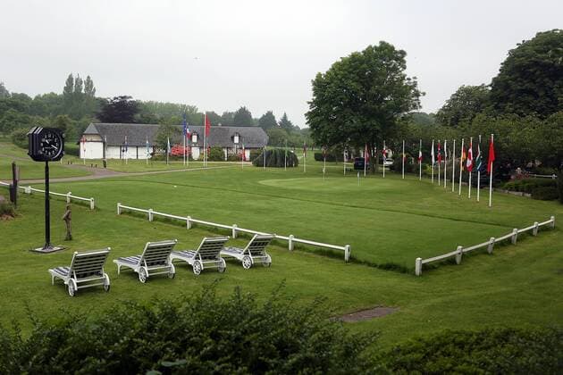 EURO 2016, Kroatiens Mannschaftsquartier Hotel du Golf Barriere EURO 2016 - Croatian national football team camp 06.06.2016., Deauville, France - Hotel du Golf Barriere which will be reserved for Croatian national football team during their stay at EURO 2016.  GoranxStanzl PIXSELL