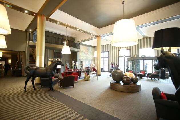 EURO 2016, Kroatiens Mannschaftsquartier Hotel du Golf Barriere EURO 2016 - Croatian national football team camp 06.06.2016., Deauville, France - Hotel du Golf Barriere which will be reserved for Croatian national football team during their stay at EURO 2016.  SanjinxStrukic PIXSELL