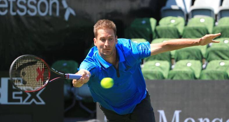 06.06.2016, Mercedes Cup Stuttgart, ATP Tennis Herren Tour, Tennis im Bild: Florian Mayer (GER )
