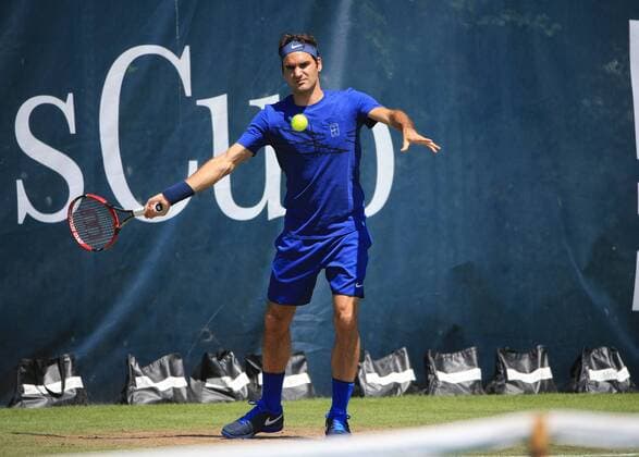06.06.2016, Mercedes Cup Stuttgart, ATP Tennis Herren Tour, Tennis im Bild: Roger Federer (SUI)