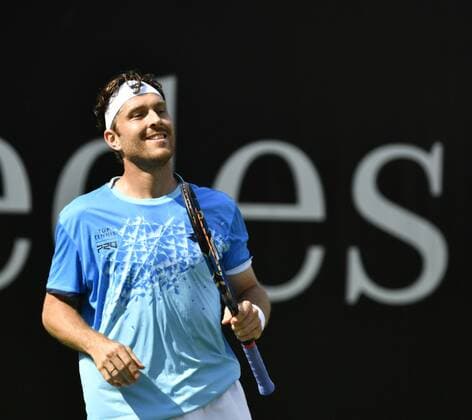 Michael Berrer (GER) lächelt 06.06.2016 Tennis Mercedes-Cup Stuttgart Weißenhof 04.06..-12.06.2016 MercedesCup Stuttgart Weißenhof 2016