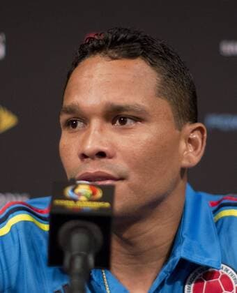 June 6, 2016 - Pasadena, California, U.S - Carlos Bacca of the national team Nationalteam of Colombia during a press conference PK Pressekonferenz at the Rose Bowl Stadium in Pasadena California on Monday June 6, 2016. The team is preparing for the Copa America Centenario 2016 game on Tuesday at the Rose Bowl stadium in Pasadena California. Colombia practice at Rose Bowl - ZUMAp124