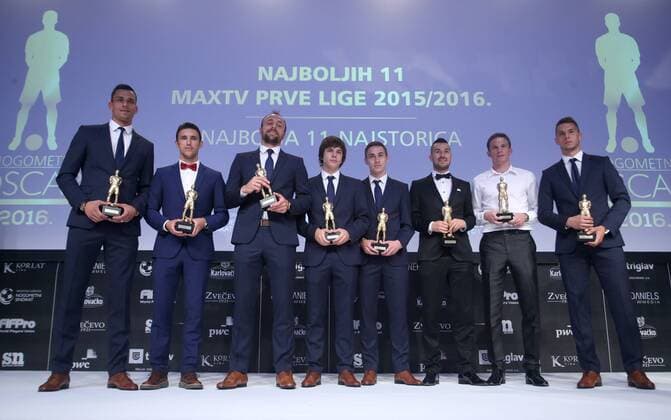 Award Soccer Oscar 06.06.2016., Zagreb, Croatia - The Westin Hotel was held awards ceremony Soccer Oscar organized by the Football union and Croatian newspapers Sportske novosti News). Best players of CRO national League.  IgorxKralj PIXSELL