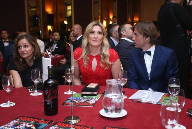 Award Soccer Oscar 06.06.2016., Zagreb, Croatia - The Westin Hotel was held awards ceremony Soccer Oscar organized by the Football union and Croatian newspapers Sportske novosti News). Janica Kostelic, Dario Simic.  IgorxKralj PIXSELL