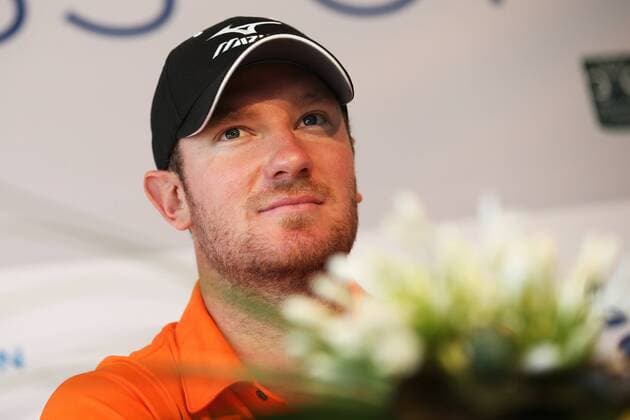 GOLF - PGA Golf Herren Lyoness Open, preview ATZENBRUGG,AUSTRIA,07.JUN.16 - GOLF - PGA European Tour, Lyoness Open, Diamond Country Club, preview, press conference PK Pressekonferenz Image shows Chris Wood (GBR). GEPAxpictures xDanielxGoetzhaber