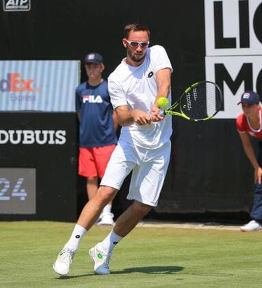 07.06.2016, Mercedes Cup Stuttgart, ATP Tennis Herren Tour, Tennis im Bild: Viktor Troicki (SRB)