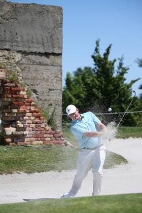 GOLF - PGA Golf Herren Lyoness Open, preview ATZENBRUGG,AUSTRIA,07.JUN.16 - GOLF - PGA European Tour, Lyoness Open, Diamond Country Club, preview, training. Image shows Sepp Straka (AUT). GEPAxpictures xDanielxGoetzhaber