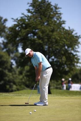GOLF - PGA Golf Herren Lyoness Open, preview ATZENBRUGG,AUSTRIA,07.JUN.16 - GOLF - PGA European Tour, Lyoness Open, Diamond Country Club, preview, training. Image shows Sepp Straka (AUT). GEPAxpictures xDanielxGoetzhaber
