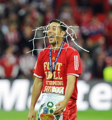 Fußball, FC Bayern München, Champions League Sieger 2013 Claudio Pizarro CL Finale Champions League FC Bayern- Dortmund am 25.05.2013 in London. Fußball International CL Finale Champions League Bayern - Dortmund 1:2 Claudio Pizarro CL Finale Champions League FC Bayern- Dortmund am 25.05.2013 in London.