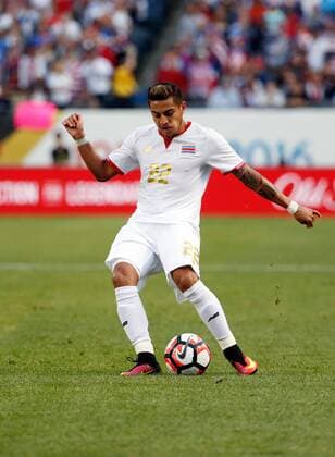 Copa America, USA - Costa Rica Costa Rica defender Ronald Matarrita kicks the ball during the first half of a 2016 Copa America Centenario Group A match against the United States at Soldier Field in Chicago on June 7, 2016. The United States defeated Costa Rica 4-0.  CHI2016060709 BRIANxKERSEY