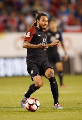 Copa America, USA - Costa Rica United States midfielder Jermaine Jones (13) kicks the ball during the first half of a 2016 Copa America Centenario Group A match against Costa Rica at Soldier Field in Chicago on June 7, 2016. The United States defeated Costa Rica 4-0.  CHI2016060718 BRIANxKERSEY