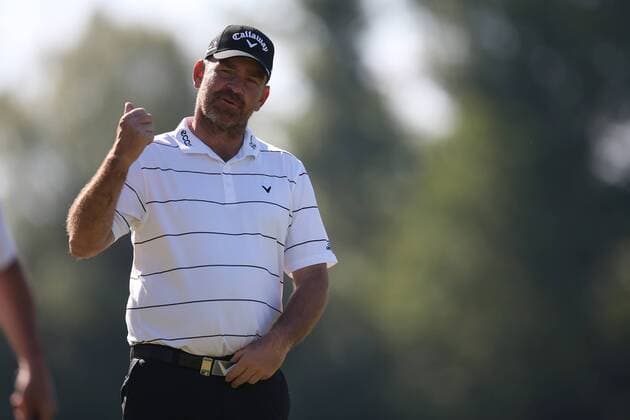 GOLF - PGA Golf Herren Lyoness Open 2016 ATZENBRUGG,AUSTRIA,08.JUN.16 - GOLF - PGA European Tour, Lyoness Open, ProAm, Diamond Country Club. Image shows Thomas Bjoern (DEN). GEPAxpictures xDanielxGoetzhaber