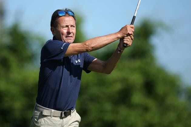 GOLF - PGA Golf Herren Lyoness Open 2016 ATZENBRUGG,AUSTRIA,08.JUN.16 - GOLF - PGA European Tour, Lyoness Open, ProAm, Diamond Country Club. Image shows president Karl Schweitzer (OEBL). GEPAxpictures xDanielxGoetzhaber