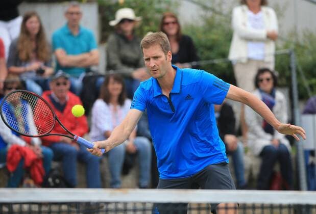 08.06.2016, Mercedes Cup Stuttgart, ATP Tennis Herren Tour, Tennis im Bild: Florian Mayer (GER)