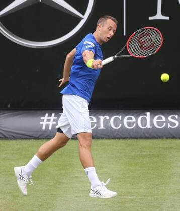 Tennis MercedesCup Stuttgart 08.06.2016 Tennis ATP Tennis Herren MercedesCup Stuttgart beim TC Weissenhof Philipp Kohlschreiber (GER).