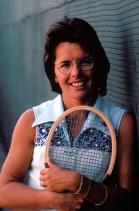 Jan. 1, 2011 - M3998.1974.BILLIE JEAN KING. PHOTOS BILLIE JEAN KING RALPH - ZUMAg49_