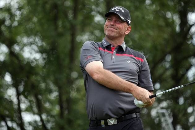 GOLF - PGA Golf Herren Lyoness Open 2016 ATZENBRUGG,AUSTRIA,09.JUN.16 - GOLF - PGA European Tour, Lyoness Open, Diamond Country Club. Image shows Thomas Bjoern (DEN). GEPAxpictures xDanielxGoetzhaber