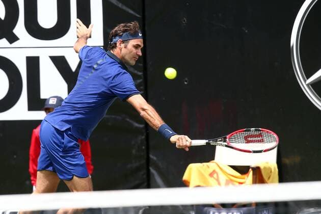 Roger Federer ( SUI ), Mercedes Cup, Tennis, ATP Tennis Herren World Tour, 09.06.2016, Foto:Langer Eibner Stuttgart Copyright: Langerx xEibner-Pressefoto EP_HLR
